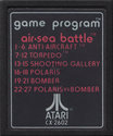 Air-Sea Battle Atari cartridge scan