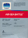 Air-Sea Battle Atari cartridge scan