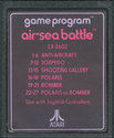 Air-Sea Battle Atari cartridge scan