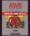 Apples and Dolls Atari cartridge scan