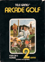 Arcade Golf Atari cartridge scan