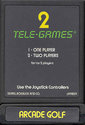 Arcade Golf Atari cartridge scan