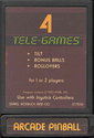 Arcade Pinball Atari cartridge scan