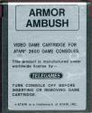 Armor Ambush Atari cartridge scan