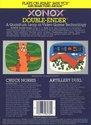 Chuck Norris Superkicks / Artillery Duel Atari cartridge scan
