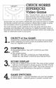 Chuck Norris Superkicks / Artillery Duel Atari instructions