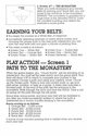 Chuck Norris Superkicks / Artillery Duel Atari instructions
