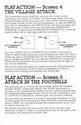 Chuck Norris Superkicks / Artillery Duel Atari instructions