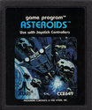 Asteroids Atari cartridge scan