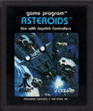 Asteroids Atari cartridge scan