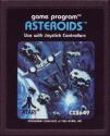 Asteroids Atari cartridge scan