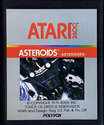 Asteroids (Asteróides) Atari cartridge scan