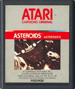 Asteroids (Asteróides) Atari cartridge scan