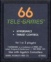 Asteroids Atari cartridge scan