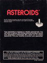 Asteroids Atari cartridge scan
