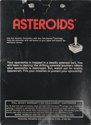 Asteroids Atari cartridge scan
