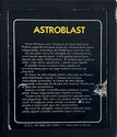 Astroblast Atari cartridge scan