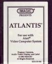 Atlantis Atari cartridge scan