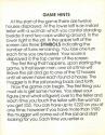 Bachelor Party / Gigolo Atari instructions