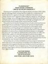 Bachelor Party / Gigolo Atari instructions