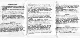 Bachelorette Party / Burning Desire Atari instructions