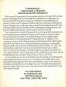 Bachelorette Party / Burning Desire Atari instructions