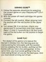 Bachelorette Party / Burning Desire Atari instructions