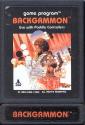 Backgammon Atari cartridge scan