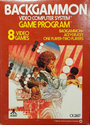 Backgammon Atari cartridge scan