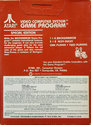 Backgammon Atari cartridge scan