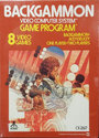Backgammon Atari cartridge scan
