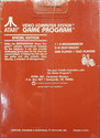 Backgammon Atari cartridge scan