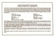 Backgammon Atari instructions