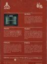 Backgammon Atari cartridge scan