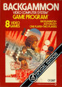 Backgammon Atari cartridge scan