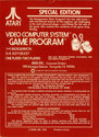 Backgammon Atari cartridge scan