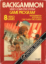 Backgammon Atari cartridge scan