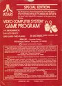 Backgammon Atari cartridge scan