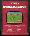 Barnstorming Atari cartridge scan