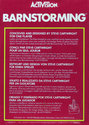 Barnstorming Atari cartridge scan