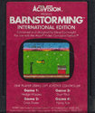 Barnstorming Atari cartridge scan