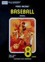 Baseball Atari cartridge scan