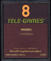 Baseball Atari cartridge scan