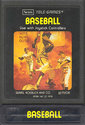 Baseball Atari cartridge scan
