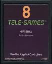 Baseball Atari cartridge scan