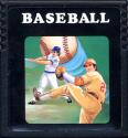 Baseball Atari cartridge scan
