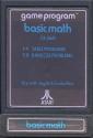 Basic Math Atari cartridge scan