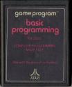 BASIC Programming Atari cartridge scan