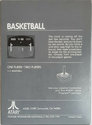 Basketball Atari cartridge scan