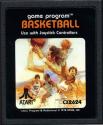 Basketball Atari cartridge scan
